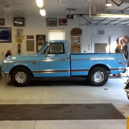 1971 chevrolet c10 custom sport short bed fleetside pickup