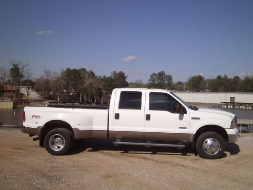2005 ford f350 crew cab lariat 4x4 dually diesel automatic needs tlc