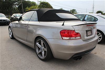 1 series bmw 1 series 135i convertible low miles 2 dr automatic gasoline 3.0l st