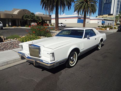 1979 lincoln mark v collectors series with only 10,425 miles has all options