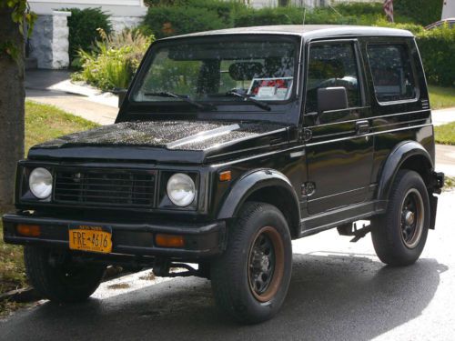 1988 suzuki samurai tin top good stock rig daily driver g-wagen 4x4 5 speed