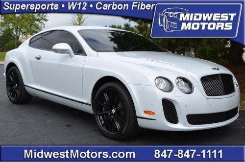2010 bentley continental supersports 621hp twin turbo w12 superb 11 12 13