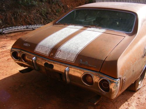 1972 real chevelle ss barn find
