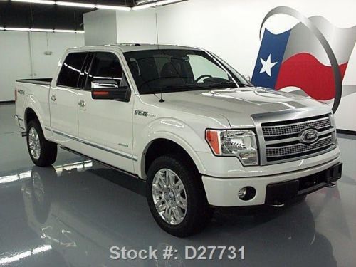 Buy used 2011 FORD F-150 PLATINUM CREW ECOBOOST 4X4 ...