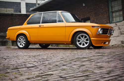 Restored colorado orange 1972 bmw 2002tii, rust free pnw car