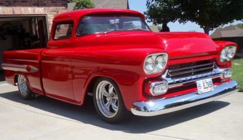 1959 chevy swb big back window chopped top must see !!!!