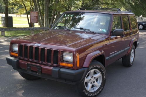 2000 jeep cherokee sport 1-owner clean no reserve !!!