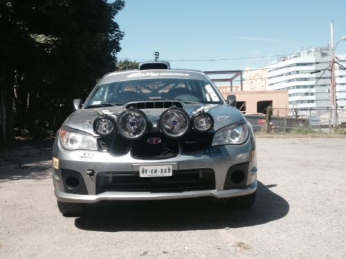 2006 subaru sti rally car, rally cross car, race car