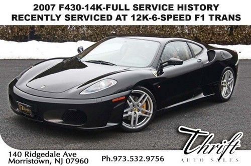 07 f430-14k-full service history-recently serviced at 12k-6-speed f1 trans