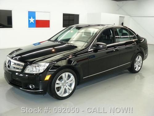 2010 mercedes-benz c300 lux 4matic awd p1 sunroof 35k! texas direct auto