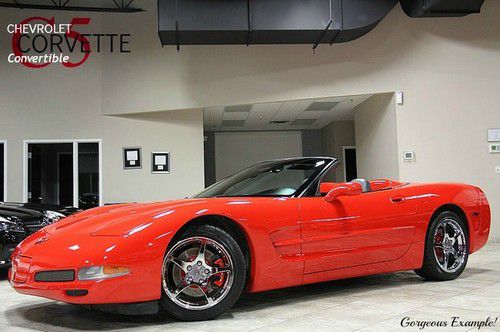 2000 chevrolet corvette convertible 6-speed 2tone interior upgrades perfect wow!