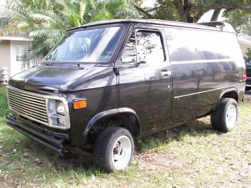 '78 1978 rat rod mini tubbed chevy shorty  van chevrolet