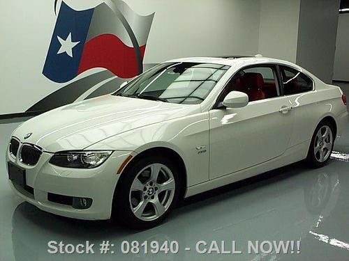 2010 bmw awd 328xi auto sunroof nav htd red leather 33k texas direct auto