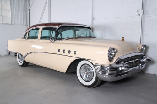 1955 buick roadmaster, highly optioned, low miles, stunning colors