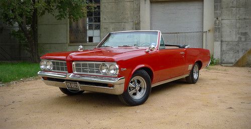 1964 pontiac lemans convertible - restored - great driver - garaged