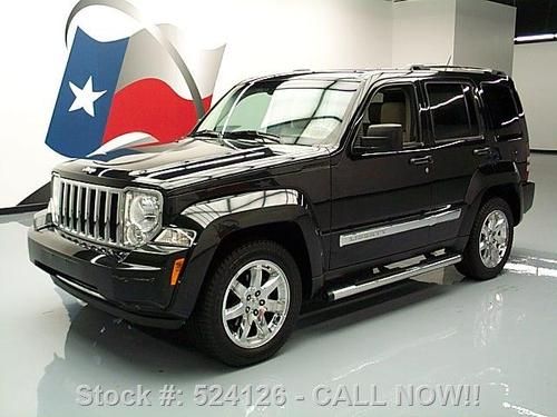 2009 jeep liberty limited 4x4 sunroof htd seats tow 43k texas direct auto