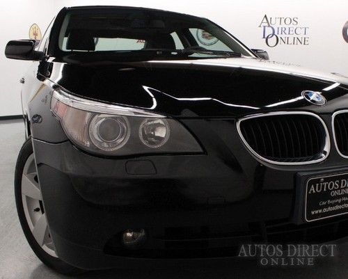 We finance 06 530xi awd auto premium package sunroof leather cd heated seats hid