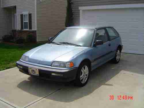 1990 Honda civic 4 door hatchback #7