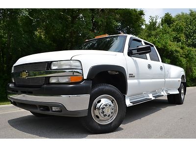 2001 chevrolet silverado 3500 crew cab ls dually diesel leather