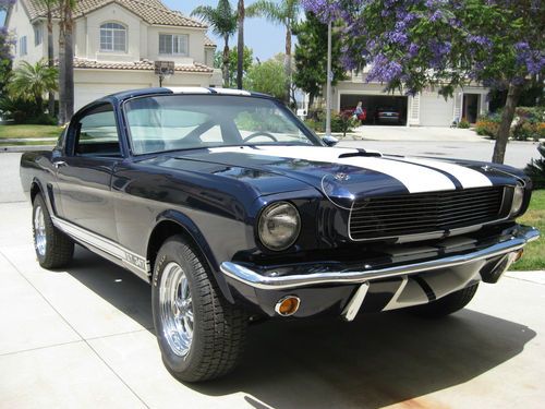 1966 mustang fastback / shelby tribute