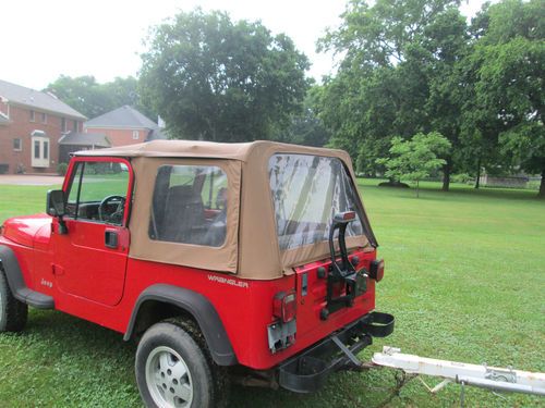 1995 jeep wrangler  all original