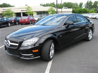 2012 mercedes cls 550 v8 twin turbo with navigation and lane departure system