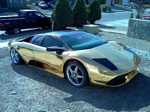 Buy used Lamborghini Murcielago LP640 Replica Holy Gold ...