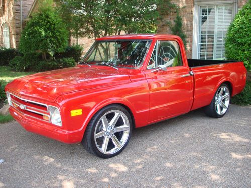 1968 chevy pickup truck short bed restored 396ci automatic new wheels and tires