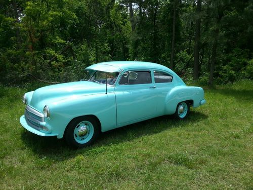 1951 chevrolet fleetline 2dr street rod