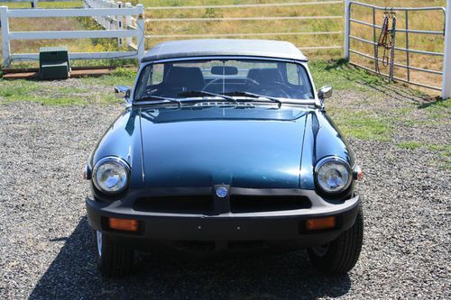1979 mgb roadster with factory overdrive