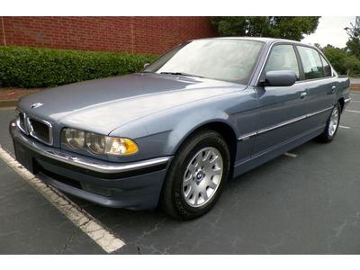 2001 bmw 740il southern owned navigation heated leather seats sunroof no reserve