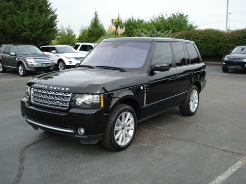 2012 land rover range rover supercharged cpo certified 6 year 100k warranty