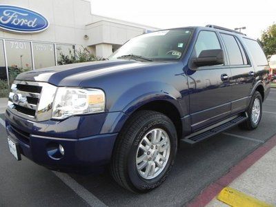2011 ford expedition xlt certified pre-owned suv 5.4l 3rd row 2nd row bench