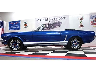 1965 ford mustang 289ci v8 convertible beautiful car low reserve