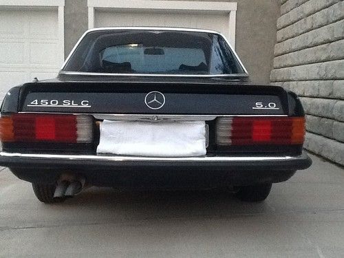 1980 mercedes 450 slc 5.0 l german made model