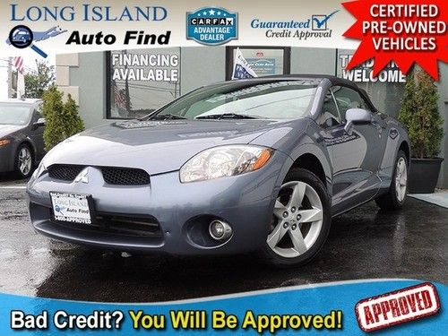 Blue eclipse gs auto automatic convertible 1 owner clean carfax