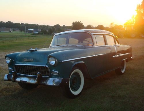 Grandpaws documented one owner 1955 chevrolet belair-only 83k miles-easy project