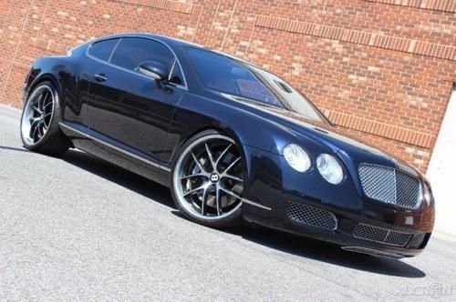 2005 bentley continental gt sports car 22inch wheels 2 tone leather