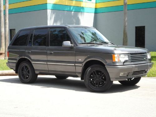 2002 land rover range rover hse rhino edition 1 of 125 made