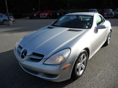 06 mecedes benz slk roadster convertible leather seats automatic 3.0l v-6 cyl.