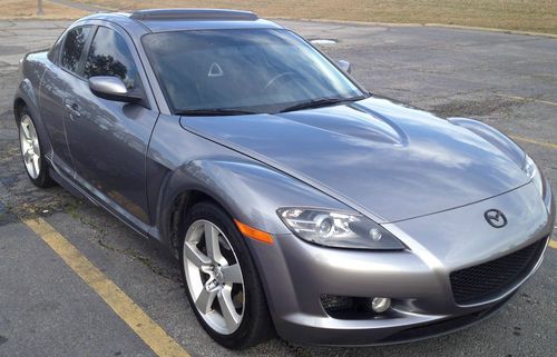 Mint 2004 mazda rx-8 gt coupe 4-door 1.3l 6 speed new motor and tires!