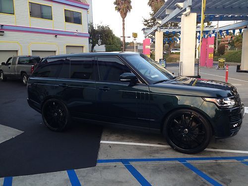 2014 land rover range rover v8 supercharged!!! one of a kind!!! only 750 miles!!