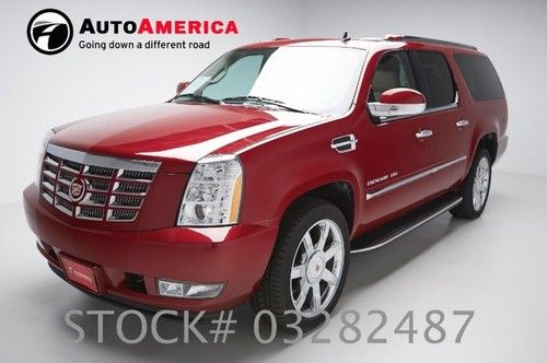 34k low miles one 1 owner cadillac escalade esv leather entertainment nav