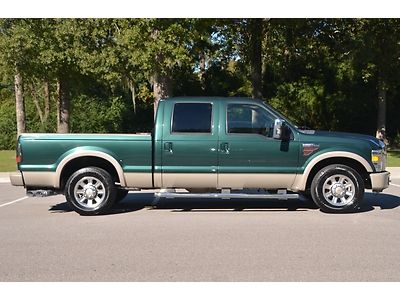 2008 ford f250 king ranch crew cab diesel 6.4l no accidents one owner wholesale