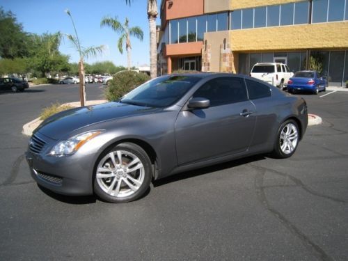 2010 infiniti g37 journey premium package loaded factory warranty one owner