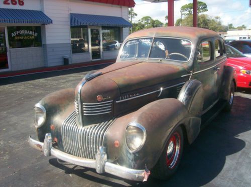 1939 chrysler new yorker with rare double spare tire fenders !