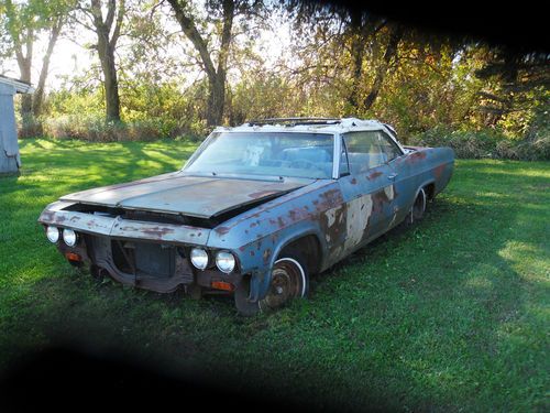 Chevrolet impala 1965 ss convertible 283