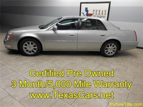 08 dts v8 leather heated/cooled seats warranty finance