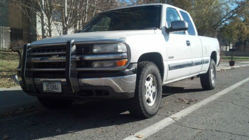 2001 chevrolet silverado extended cab z71 4x4 auto 5.3l v8 truck no reserve