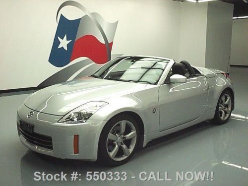 2009 nissan 350z touring roadster 6-spd htd leather 27k texas direct auto